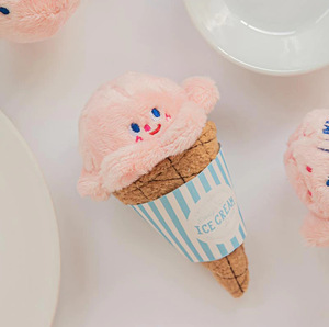 Lovely Design Ice-cream Shape <b>Plush</b> Pet Dogs Chew Interactive Smell Toys Pet <b>Plush</b> Slow Food Search Toy Vocal Hidden Food Toy - Product Image 5