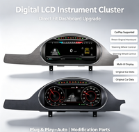 Yuefu 12.3 Inch Speedometer Digital Berbasis Linux untuk Dashboard Mobil, Cluster Multi-bahasa OSD, Garansi 1 Tahun untuk Volkswagen Passat