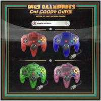 Mando de Juego con Cable, Compatible con Freno de Mano, Joystick para Consola de Juegos N64