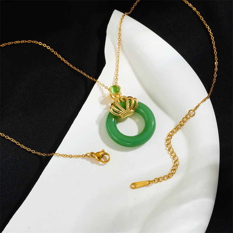 real jade pendant