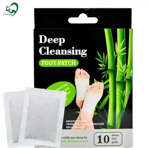 Bambus Detox Fuß pflaster mit Klebstoff ist das beste chinesische natürliche Fuß Detox Pad