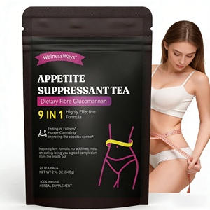 Tisane Naturelle Écologique Premium Mélangée en Boîte avec Effet <span class=keywords><strong>L</strong></span>éger Coupe-Faim – Boisson Saine Quotidienne - Product Image 3