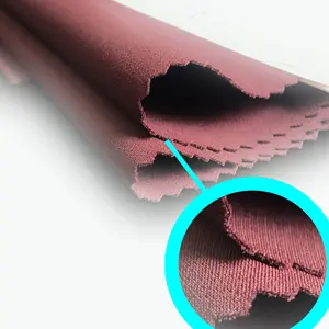 2024 Shaoxing Factory neueste 100% Polyester pure Vögel Auge Stil Seide Chiffon Stoff mit Punkt druck