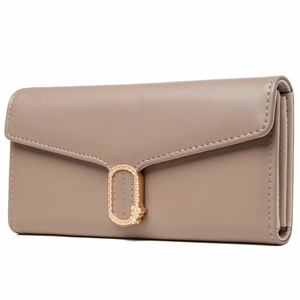 PRETTYZYS Ladies <strong>Personalised</strong> Credit Card Holder Zip <strong>Wallet</strong> Purse Long PU Leather Women <strong>Wallet</strong> - Product Image 1