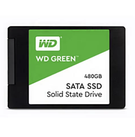 SSD Western Digital Green 240/480/1T 2.5'' Interno per Desktop, Unità a Stato Solido SATA III, Nuovo Prodotto
