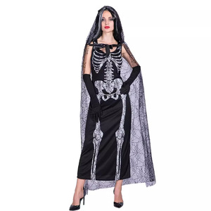 Costume d'Halloween squelette pour enfants unisexe, tenue de fête printemps 2024 FT20152OS - Product Image 3