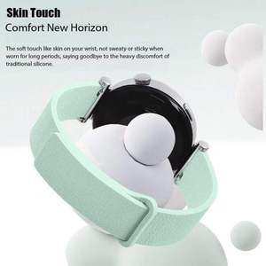 Bracelets en silicone magnétique litchi de 14, 18, 20, 22 mm pour Huawei Watch GT5, GT4 41 mm, GT5 Pro 42 mm, <span class=keywords><strong>accessoires</strong></span> Correa - Product Image 5