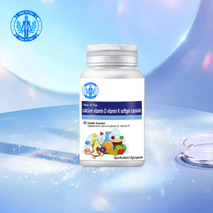 Suministro directo de fábrica de cápsulas blandas de calcio, vitamina <span class=keywords><strong>D</strong></span> y vitamina K con vitaminas y minerales complejos para regular la inmunidad