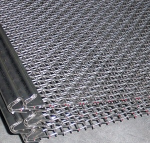 Độ Bền Kéo Cao Hook Crimped Rung Màn Hình Wire <span class=keywords><strong>Mesh</strong></span> Mỏ Sàng Lưới Cho Đá Cát - Product Image 4