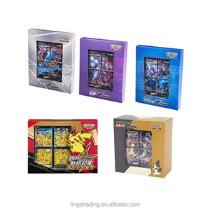 Cartes à collectionner Pokémon authentiques d'origine chinoise, jeu de cartes à collectionner PTCG, boîte de collection Quad <span class=keywords><strong>Link</strong></span> Premium, boîte de collection Pikachu - Product Image 4