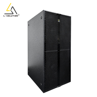 Subwoofer Activo Doble de 18 Pulgadas, 10400W, 9006A con Hdl30, Gran Potencia, Amplificador de Bajos V218LAT para Eventos al Aire Libre, Sistema de Sonido Line Array para DJ