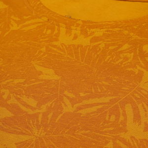 Camiseta Unisex Naranja de Manga Corta - 100% Poliéster, Cuello Alto, Tejido Formal Oversize, 32 Hilos, 4.2 Oz - Product Image 4