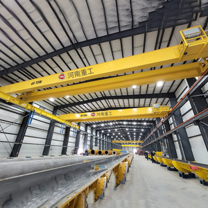 رافعة جسرية علوية مزدوجة العارضة بسعة 20 طن و30 طن من YUZHONG، رافعة <span class=keywords><strong>EOT</strong></span> بعربة مزدوجة، معتمدة من CE وISO، منشأ هينان 1 - Product Image 6