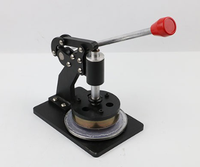 Nouvelle machine de découpe GSM pour tester le poids des tissus, échantillonneur de disques textiles, machine de découpe ronde, coupe-échantillons manuel pour équipement de test de poids