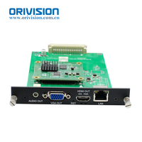 Decodificador de Audio y vídeo, módulos de decodificación H.265, H.264, IP, SRT, 1/2/3/4 canales, HDMI, HDMI, VGA, SDI, 1 ud.
