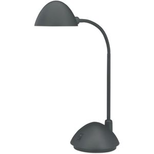 ALELED931B Modern LED Task Lamp White/Black Shade Table Lamps Touch ROHS Certified for Bedroom Living Room <b>Reading</b> Room Aluminum - Product Image 3