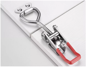 Abrazadera industrial de liberación rápida, pestillo de palanca de acero inoxidable, bloqueo de cerrojo de 150Kg/330 libras, capacidad de retención certificada - Product Image 4