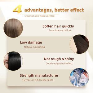 Crema de Reestructuración Capilar con Queratina Augeas, Fácil de Usar, al por Mayor, la Mejor para Cabello Rizado, Profesional y Permanente - Product Image 5