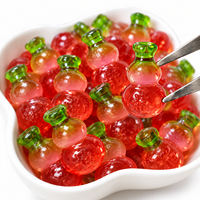 Bonbons gélifiés au goût de fruit aigre en forme de gourde, sucreries et bonbons halal, nouveauté chinoise personnalisée, vente en gros en vrac