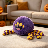 Boneka Halloween Grosir, Mainan Boneka Hantu Kecil, Labu, Laba-laba, Kelelawar, Bantal Plush Lucu, Boneka Plush Kartun