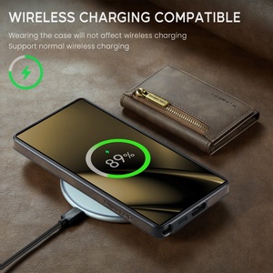Custodia per telefono in pelle magnetica Premium per Samsung <span class=keywords><strong>S21</strong></span> S22 S23 S24 S25 Ultra <span class=keywords><strong>Plus</strong></span> con portafoglio rimovibile custodia antiurto - Product Image 4
