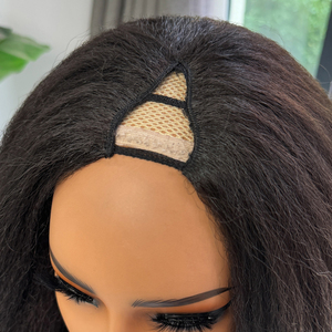 <span class=keywords><strong>Perruque</strong></span> bouclée birmane en gros, style Yaki <span class=keywords><strong>Afro</strong></span>, résistante à la chaleur, synthétique, tressée, bouclée crépue, <span class=keywords><strong>demi</strong></span>-<span class=keywords><strong>perruque</strong></span> à clipser pour femmes noires - Product Image 2