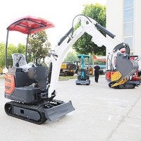 Excavatrice compacte robuste 26U 20 kW pour travaux routiers et terrassement