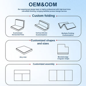 Surmatelas en mousse à mémoire de forme en forme d'œuf de 3 pouces personnalisé, vente en gros en usine OEM/ODM B2B - Product Image 5