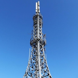 Torre de Comunicación de Acero Angular Galvanizado en Caliente Personalizada de Fábrica para Telecomunicaciones Móviles y Redes Inalámbricas - Product Image 4