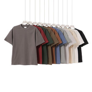 T-shirt confortable unisexe surdimensionné 100% coton tricoté numérique imprimé anti-boulochage le plus populaire de Truen pour le moment - Product Image 4