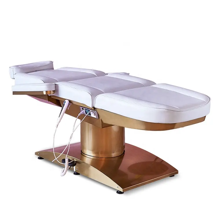 Lanshan — ensemble de literie pour salon de beauté, au prix d'usine, avec table de massage, logo personnalisé, facial, appareil de fabrication