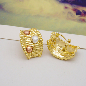 GDJWRI <span class=keywords><strong>RA10</strong></span> Halskette Armreif Luxus plattiert Frauen Gold Kostüm afrikanischen Schmuck Set - Product Image 4