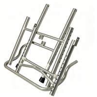 Équipement de réadaptation : Cadres de marchettes médicales en aluminium, découpe de tubes de précision, pliage CNC, soudage TIG, pièces de réadaptation