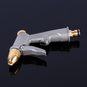 All Metal Alloy Garden Water Gun High <b>Pressure</b> Car Wash Spray Nozzle Straight To Sector Watering <b>Sprayer</b> - Product Image 2