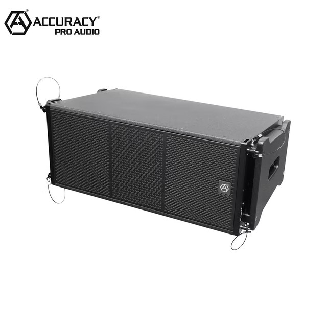 Accuracy Pro Audio LA210A-D4-RQPRO PFC Compact Line Array 2*10 Inch Neo Polyurea Coating Professional Active Line Array Module