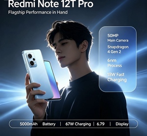 Smartphone débloqué <span class=keywords><strong>Redmi</strong></span> Note12 Pro 4G LTE, écran 6,67 pouces, appareil photo 50MP, processeur octa-core, téléphone portable - Product Image 1