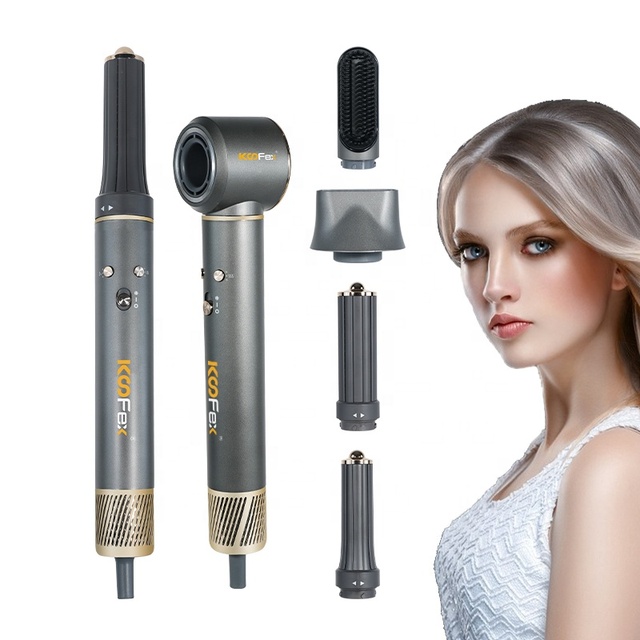 Multifunctional Electric 1000W Hair Dryer & Styler with Negative Ions 5-in-1 Outdoor Hair Blower