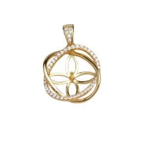 จี้รูปรังนกเงินแท้ S925 ยี่ห้อ Wenchi อุปกรณ์ DIY สำหรับทำจี้แฟชั่นกึ่งสำเร็จรูป ขนาด 12-14 มม. รุ่นจีน 13524 เครื่องประดับ - Product Image 5