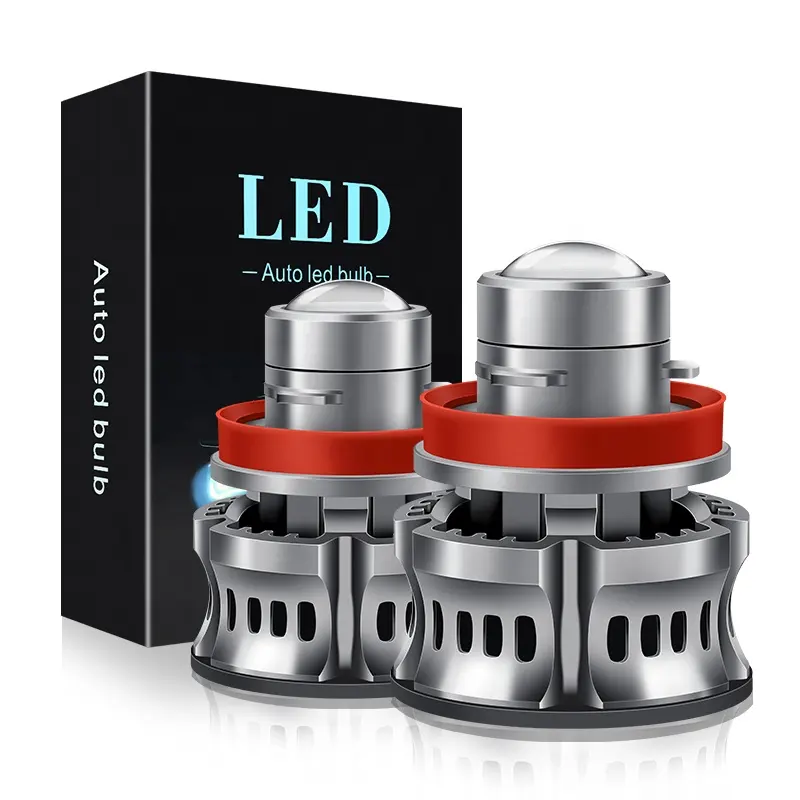 안개 빛 3 색 canbus 헤드 램프 3570 csp 칩 프로젝터 렌즈 레이저 led 헤드 라이트 9005 9006 H7 led H11 안개 램프
