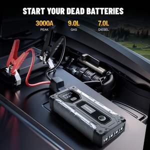 Démarreur de voiture portable exclusif en gros 12V GL985 Entrée 9V <span class=keywords><strong>Batterie</strong></span> Démarreur de secours en cas de panne de courant - Product Image 3