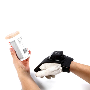 Lecteur de codes-barres sans fil EFFON GS02, gants mains libres, avec NFC USB, compatible Zebra 4107, pour la logistique d'entrepôt et la gestion des stocks - Product Image 1
