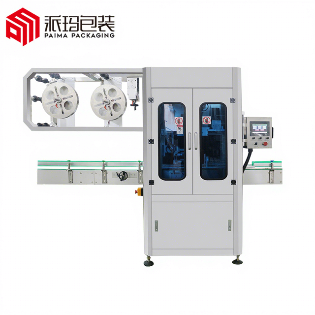 Automatic Double Side Labeling Machine Flat Square Round Bottle Two Side Sticker Labeler for Shampoo Cosmetic Food Beverage Line