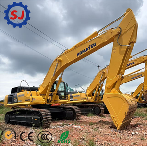 Excavatrice d'occasion Komatsu PC450 d'origine japonaise, bien entretenue, 45 tonnes, équipement de terrassement sur chenilles, excavatrice d'occasion pour la vente à la ferme - Product Image 4