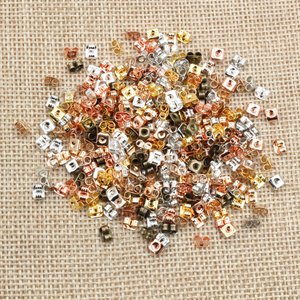 200pcs <strong>Earring</strong> Post <strong>Backs</strong> Stopper Scrolls Ear Post <strong>Butterfly</strong> <strong>for</strong> Jewelry Making DIY Blocked Caps <strong>Earring</strong> <strong>Backs</strong> Stoppers - Product Image 2
