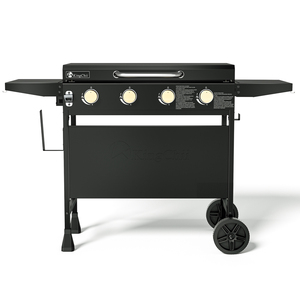 Plaque à <span class=keywords><strong>gaz</strong></span> haute capacité <span class=keywords><strong>Plancha</strong></span> 32 "Surface de cuisson 4 brûleurs pour grandes fêtes en plein air Barbecues - Product Image 2