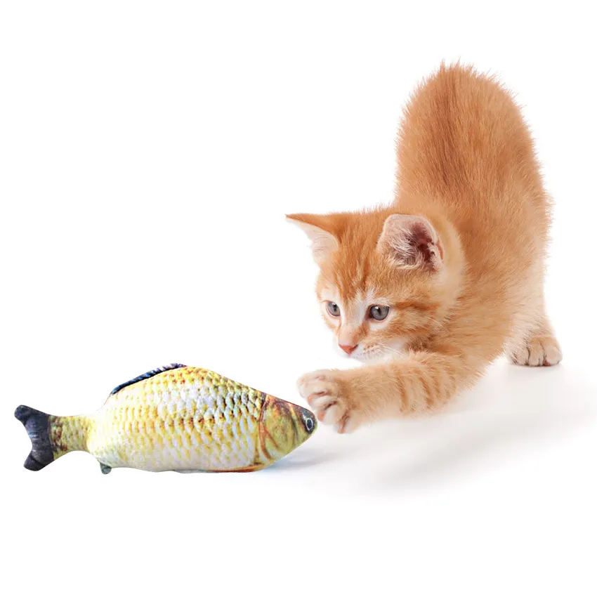 Brand new fish pet toy for cats with low price
