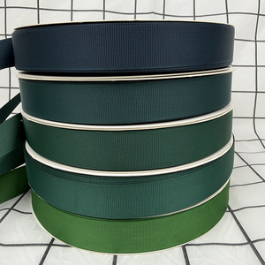 Ruban Gros-Grain de Luxe 2,5 CM Écologique et Durable pour Mariages, Noël, Anniversaires, Pâques, Fêtes, Emballage Floral 100 - Product Image 5