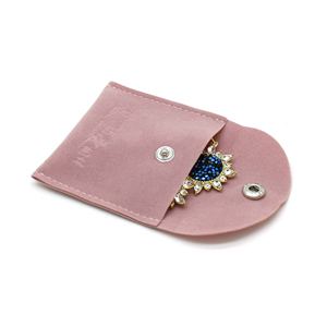 Custom Logo Velvet Pearl Suede Watch <b>Envelope</b> Pouch Jewelry Display Packaging Storage Bag <b>Gift</b> - Product Image 4