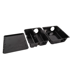 Piège à souris en métal durable sans mise à mort facile à attraper boîte à appâts pour rongeurs attrape-souris Station d'appât pour <span class=keywords><strong>rat</strong></span> vente en gros - Product Image 6