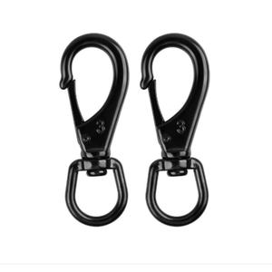 อุปกรณ์รอกสลิง KHC สแตนเลส 316 สีดำเคลือบเงา คาราไบเนอร์แบบหมุนได้ กวางตุ้ง สำหรับงานอุตสาหกรรมยานยนต์ - Product Image 2